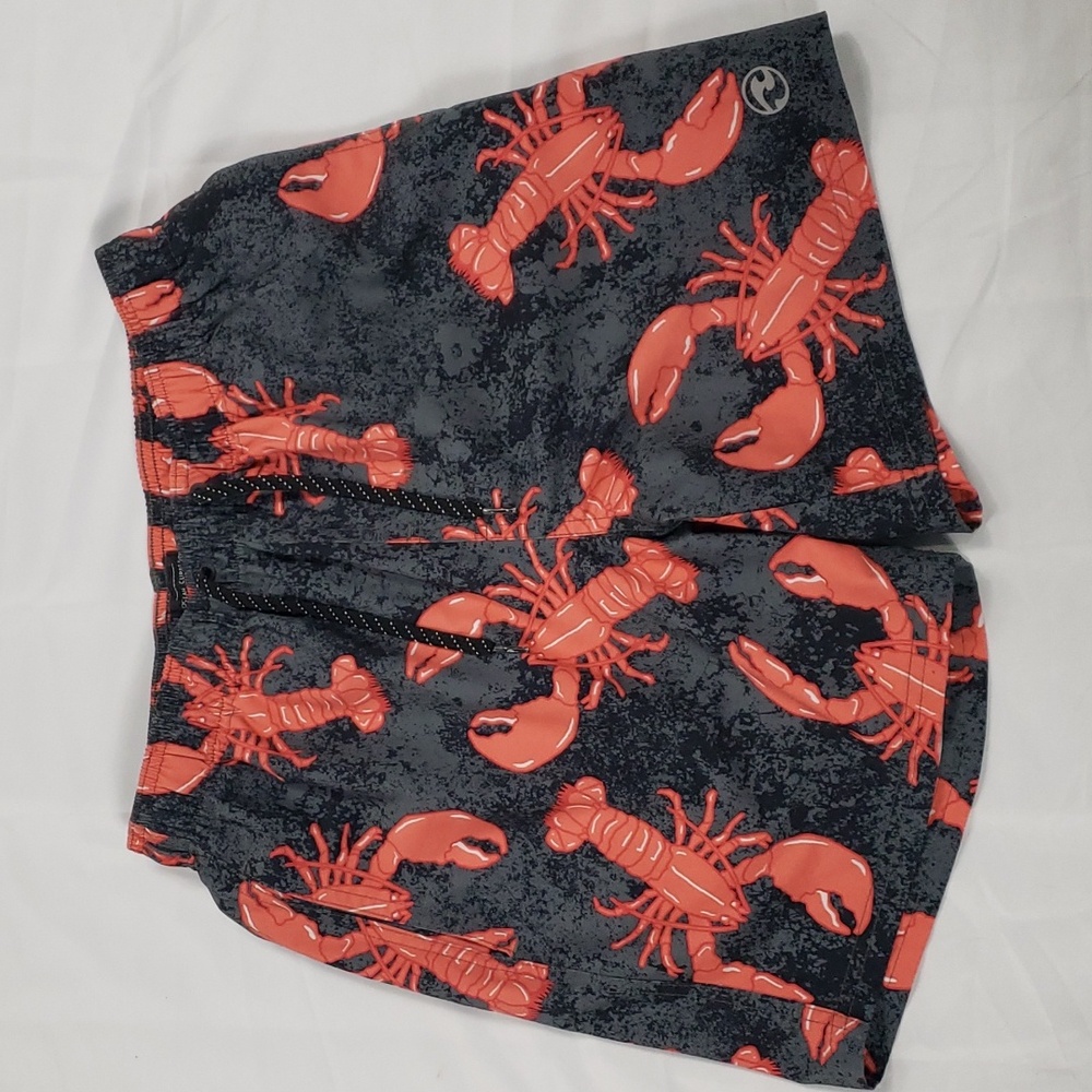 Men's Lobster print swim shorts